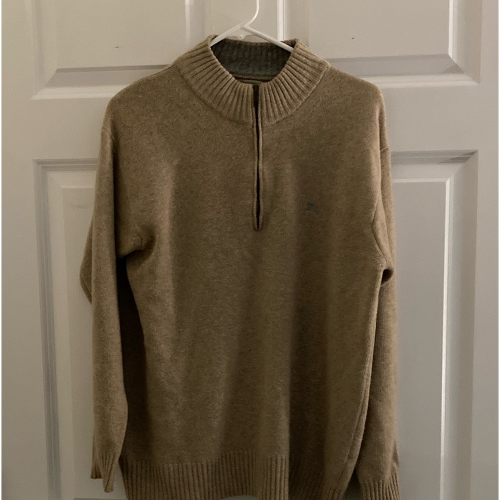Burberry zip-up sweater